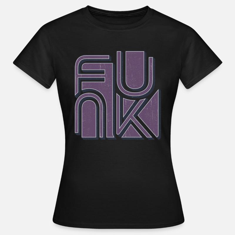 Funk retro - Women's T-Shirt - black