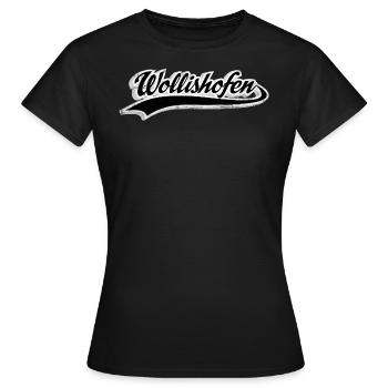 Ligue de quartier de Zurich - T-shirt Femme - noir - Devant - AI Model Female 172 dark (172cm)