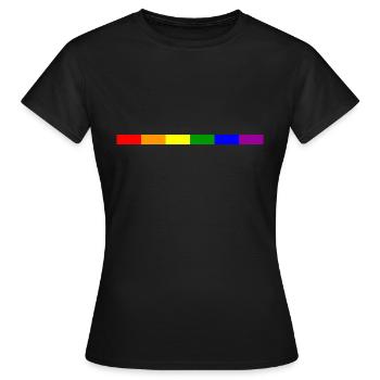 stylish re-bending - Women's T-Shirt - black - Front - AI Model Female 172 dark (172cm)