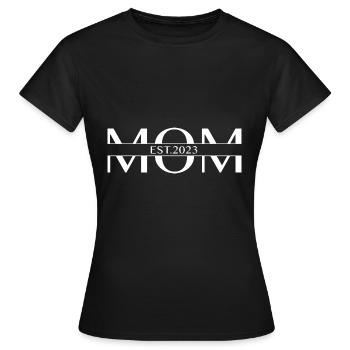 Mama 2023 Geschenkidee - Frauen T-Shirt - Schwarz - Vorne - AI Model Female 172 dark (172cm)