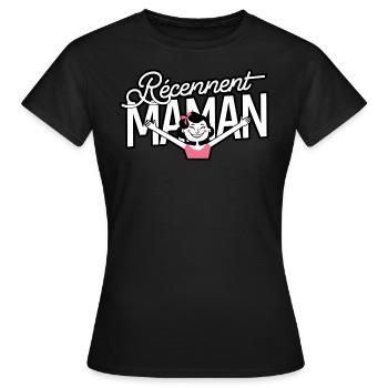 Mother's Day - Women's T-Shirt - black - Front - AI Model Female 172 dark (172cm)