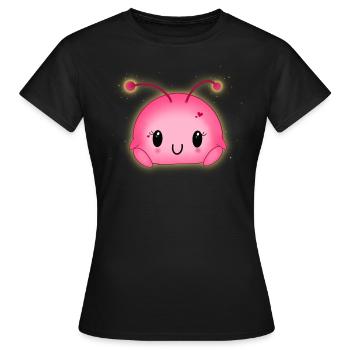 Kawaii - T-shirt Femme - noir - Devant - AI Model Female 172 dark (172cm)