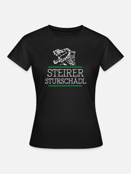 Steiermark Wappen Steirer - Frauen T-Shirt - Schwarz