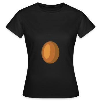 Déguisement de carnaval déguisé en costume d’avocat - T-shirt Femme - noir - Devant - AI Model Female 172 dark (172cm)