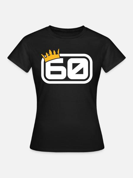 60s - Frauen T-Shirt - Schwarz