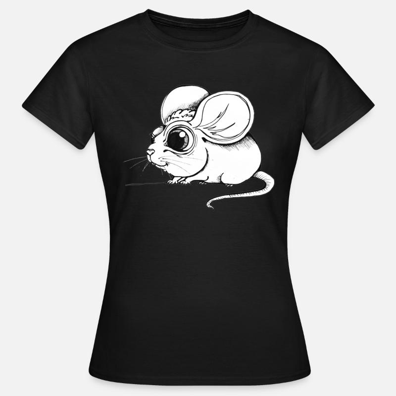 mouse - Women's T-Shirt - black