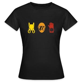 Skydiver - Skydiving - Women's T-Shirt - black - Front - AI Model Female 172 dark (172cm)