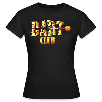 Dart Dart Gift - Women's T-Shirt - black - Front - AI Model Female 172 dark (172cm)