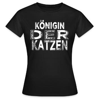 lustig statement meerkatze humor - Frauen T-Shirt - Schwarz - Vorne - AI Model Female 172 dark (172cm)