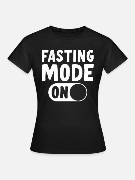 Fastenmodus An Ramadan - Frauen T-Shirt - Schwarz