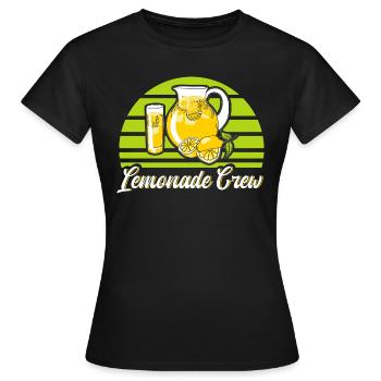 Lemon Juice Lemon Juice Lemonade - Women's T-Shirt - black - Front - AI Model Female 172 dark (172cm)