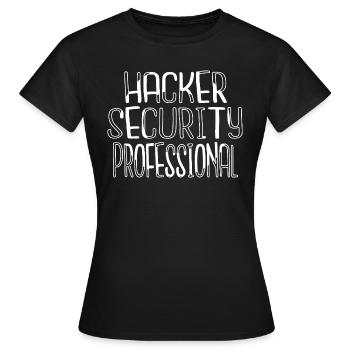Fingers Humor Computer Freak Cool Quote - Women's T-Shirt - black - Front - AI Model Female 172 dark (172cm)