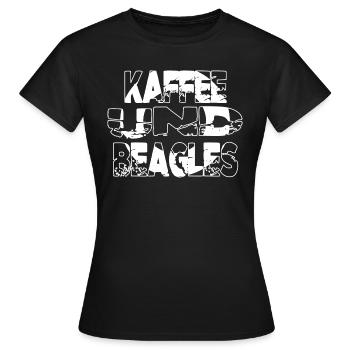 coffeeshop tasse geburtstagsgeschenk - Frauen T-Shirt - Schwarz - Vorne - AI Model Female 172 dark (172cm)