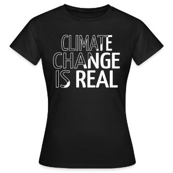 Idée cadeau d’anniversaire être éco conservation de la nature - T-shirt Femme - noir - Devant - AI Model Female 172 dark (172cm)