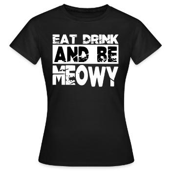 Père Noël citation Couples Barbe Plage Geek - T-shirt Femme - noir - Devant - AI Model Female 172 dark (172cm)