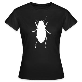 Insecte forestier cadeau insecte animaux animaux nature - T-shirt Femme - noir - Devant - AI Model Female 172 dark (172cm)