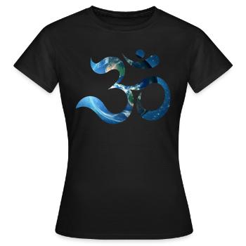 GOA - Frauen T-Shirt - Schwarz - Vorne - AI Model Female 172 dark (172cm)