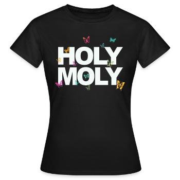 Drôle de sort - Holy Moly pour hommes et femmes - T-shirt Femme - noir - Devant - AI Model Female 172 dark (172cm)