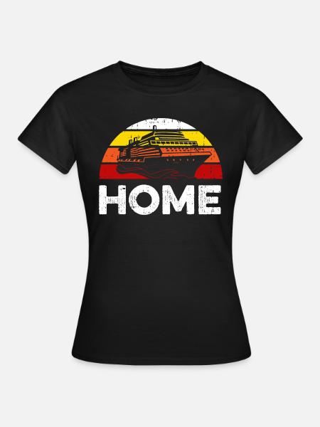 Kreuzfahrt - Frauen T-Shirt - Schwarz