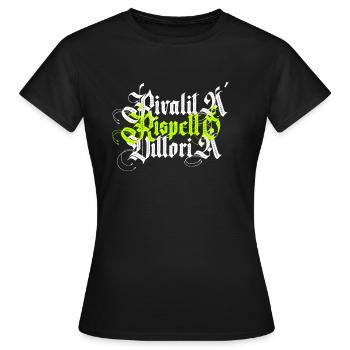 Riv3 eSports - Frauen T-Shirt - Schwarz - Vorne - AI Model Female 172 dark (172cm)