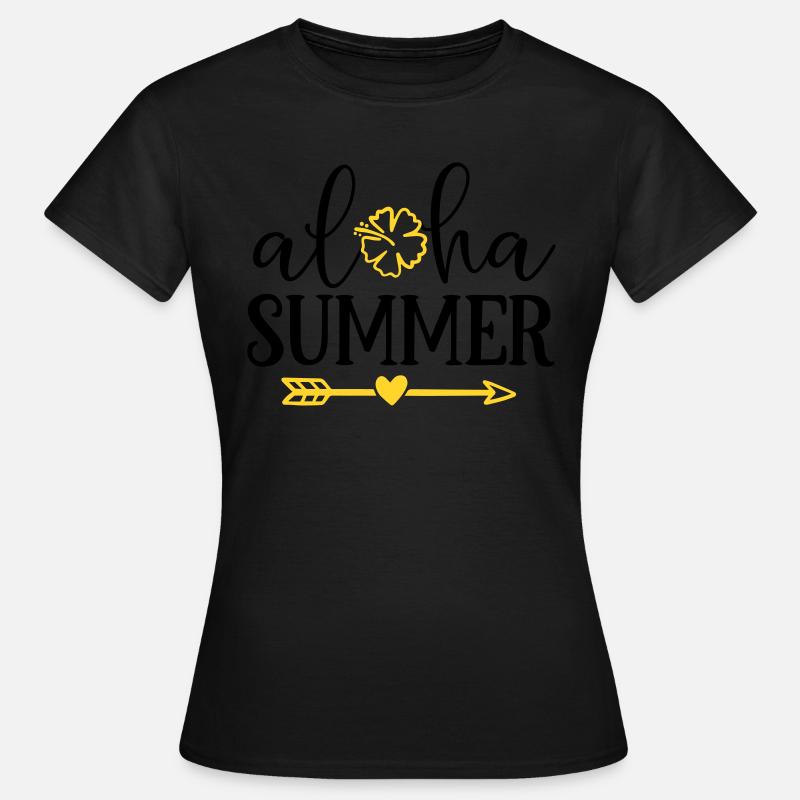 aloha summer - Women's T-Shirt - black