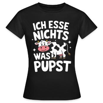 Végétarien Végétalien Végétarien Végétarien - T-shirt Femme - noir - Devant - AI Model Female 172 dark (172cm)