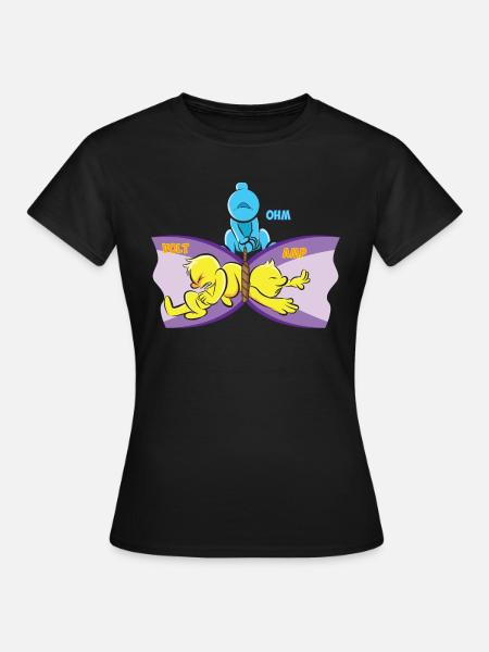 Ohm Gesetz Elektrotechnik Physik Physiker Geschenk - Frauen T-Shirt - Schwarz