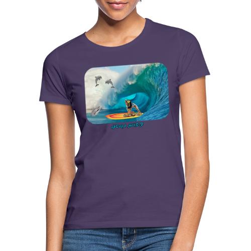 Power yoga surf - T-shirt dam