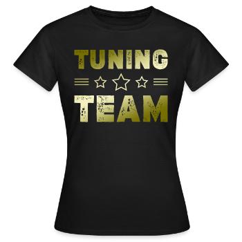 Équipe de tuning - T-shirt Femme - noir - Devant - AI Model Female 172 dark (172cm)
