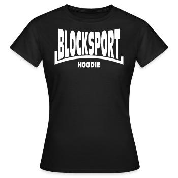 Blocksport Sweat à capuche Ultras Hooligans 1312 Football - T-shirt Femme - noir - Devant - AI Model Female 172 dark (172cm)