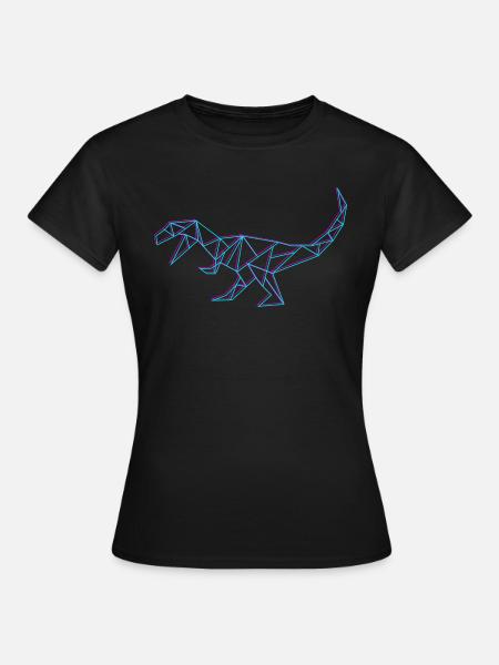 Neon raptor - Women's T-Shirt - black