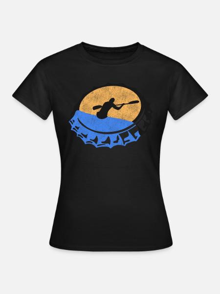 Paddeln - Frauen T-Shirt - Schwarz