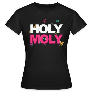 Drôle de sort - Holy Moly pour hommes et femmes - T-shirt Femme - noir - Devant - AI Model Female 172 dark (172cm)