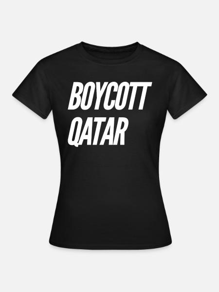 WM Katar - Frauen T-Shirt - Schwarz