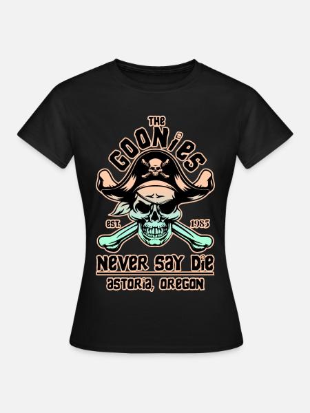 THE GOONIES 8 - T-shirt Femme - noir