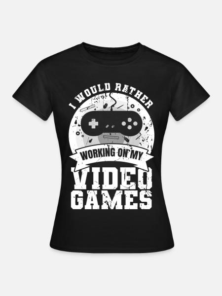Spieleentwicklung - Frauen T-Shirt - Schwarz