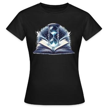 Lernen ist eine Reise, kein Schicksal. - Frauen T-Shirt - Schwarz - Vorne - AI Model Female 172 dark (172cm)