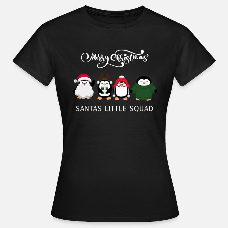 santas squad - Women's T-Shirt - black