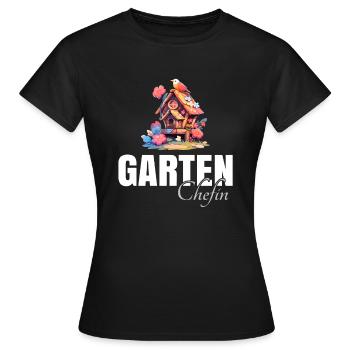 Garten Chefin - Frauen T-Shirt - Schwarz - Vorne - AI Model Female 172 dark (172cm)