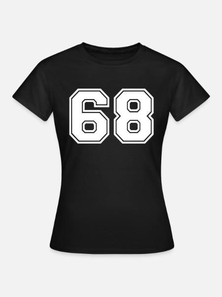 68 - Frauen T-Shirt - Schwarz