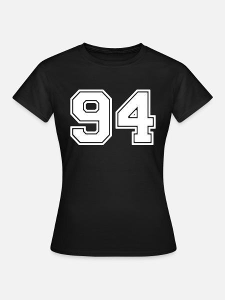 94 - Frauen T-Shirt - Schwarz