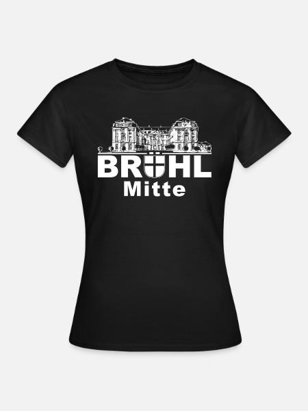 Brühl-Mitte - Frauen T-Shirt - Schwarz