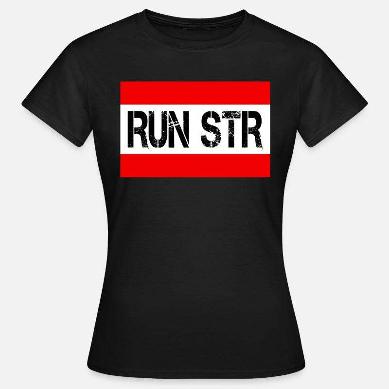 RUN STR Stuttgart - Women's T-Shirt - black
