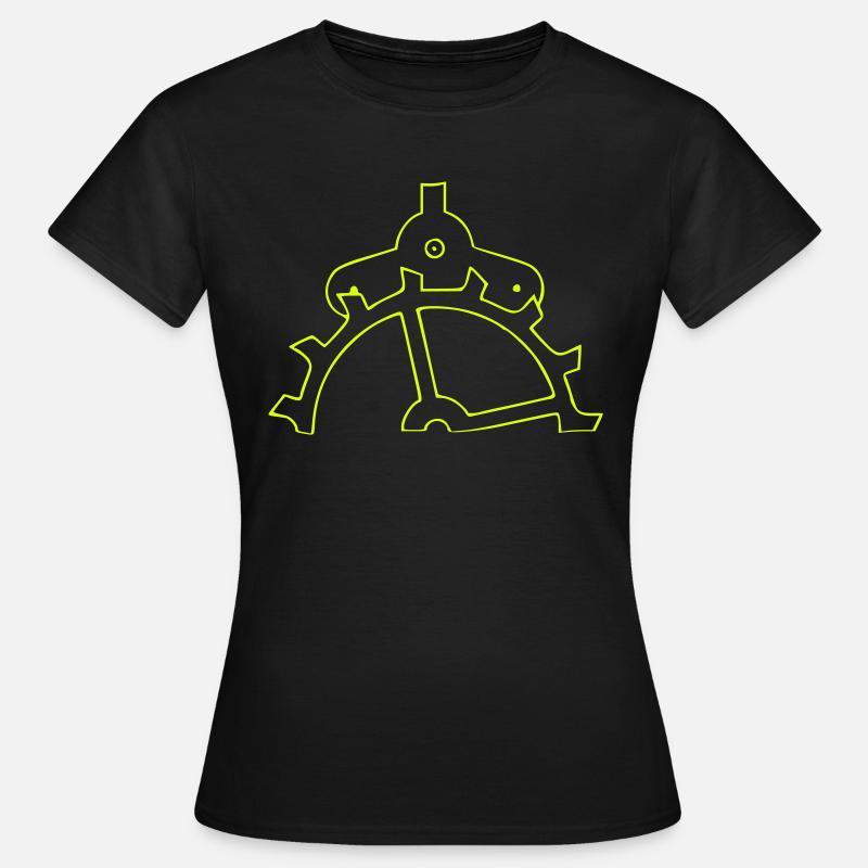 Échappement d’ancrage d’épingle - T-shirt Femme - noir