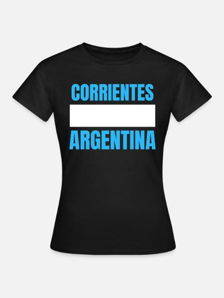 Corrientes - Frauen T-Shirt - Schwarz