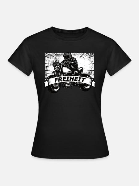 Freiheit - Frauen T-Shirt - Schwarz