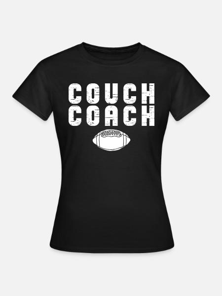 Coach Character Builder Attitude - Frauen T-Shirt - Schwarz