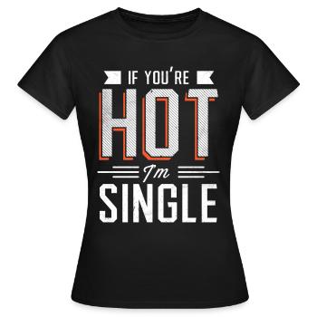 Funny quote - Women's T-Shirt - black - Front - AI Model Female 172 dark (172cm)