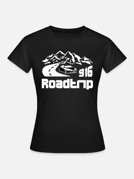T-Shirt Roadtrip 916 Alfisti - Frauen T-Shirt - Schwarz
