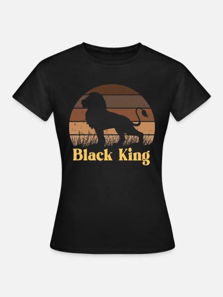 Black King - Frauen T-Shirt - Schwarz